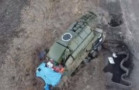 Українські військові знищили ЗРК "Тор" та захопили трофейні танк і гаубицю