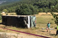 Автобус с украинскими туристами попал в ДТП в Турции, есть пострадавшие