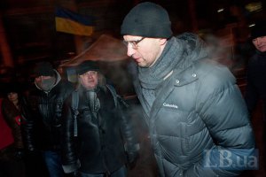 Яценюк: оппозиция готова противостоять провокациям власти 