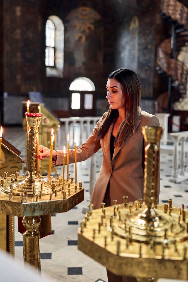 Laura Loomer visited the Kyiv Pechersk Lavra 