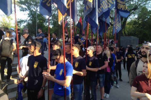 В Одессе начался марш националистов