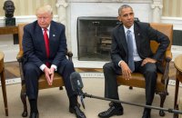 Трамп вимагає від департаменту юстиції притягти до відповідальності Обаму