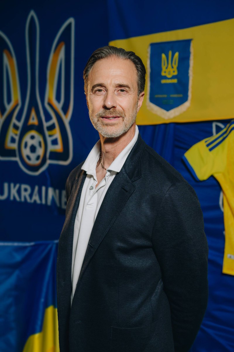 Головний тренер збірної України із футболу Андреа Мальдера 