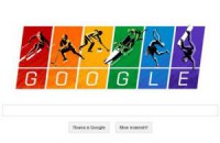 Google облачился в цвета радуги в день открытия Олимпиады
