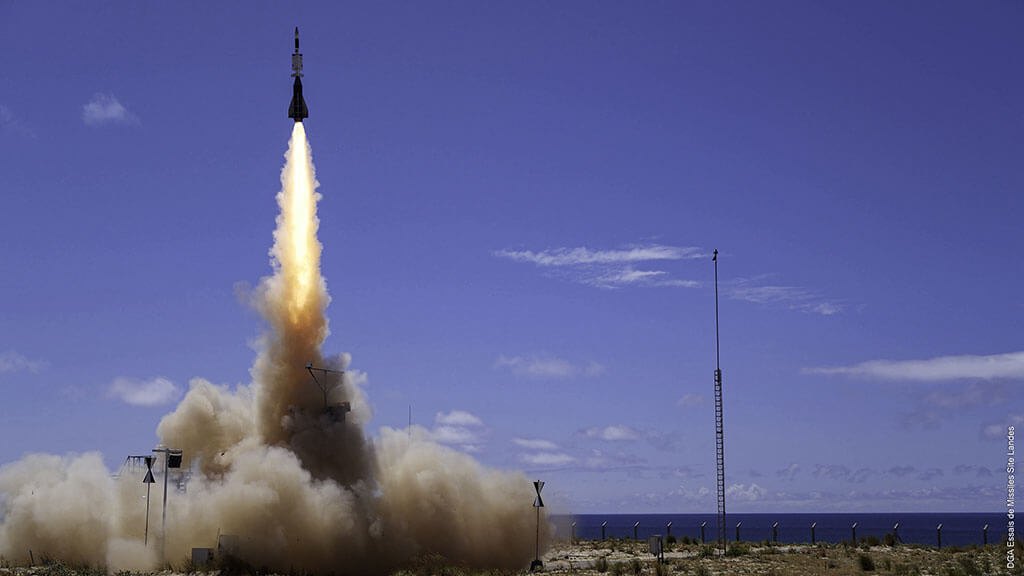 Ракета ASTER B1 New Technology (ASTER B1NT), розроблена компанією eurosam, успішно запущена на випробувальному полігоні DGA Essais de Missiles.