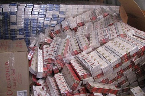Прикордонники вилучили контрабандних цигарок на 400 тис. грн
