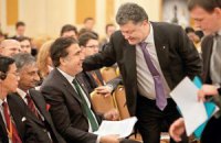 Порошенко назначил Саакашвили главой Международного совета реформ