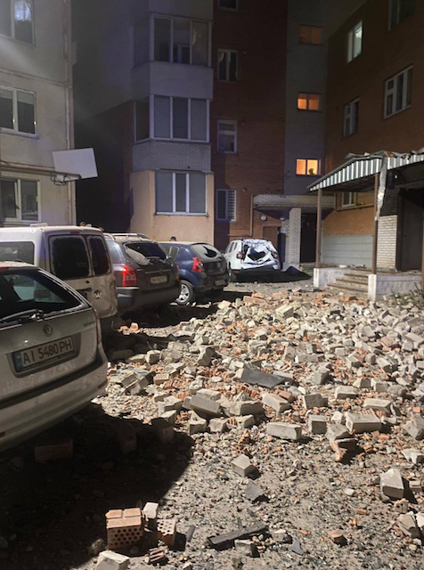 Наслідки атаки проти Київської області 