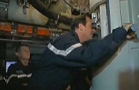 Олланд совершил погружение на атомной подводной лодке