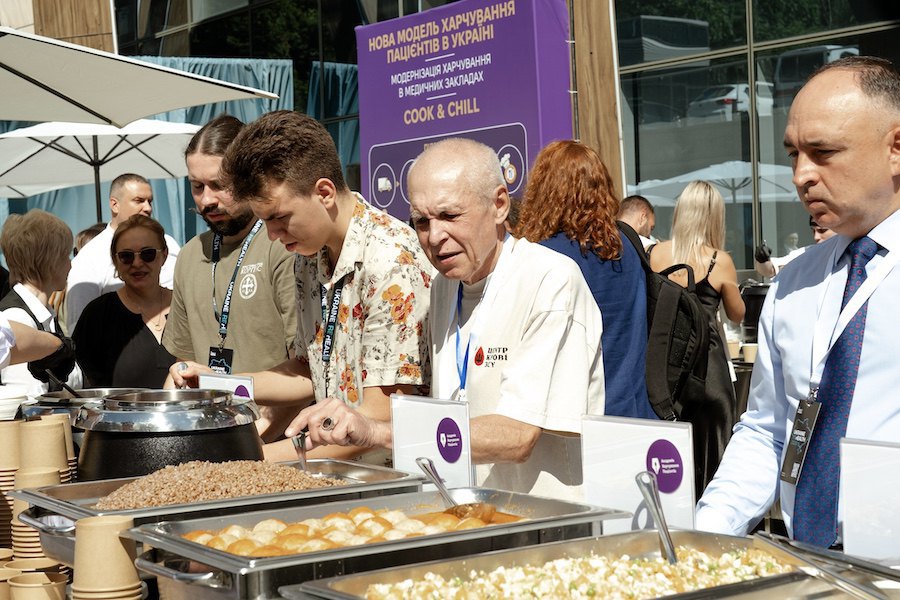 Дегустація пацієнтського меню, приготованого за технологією Cook &amp; Chill, на ReHealth 2026