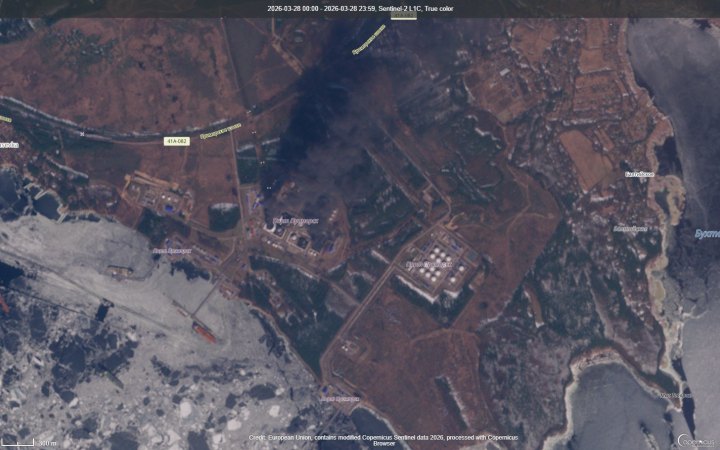 Росіяни заявили про повторну атаку на порт "Усть-Луга"