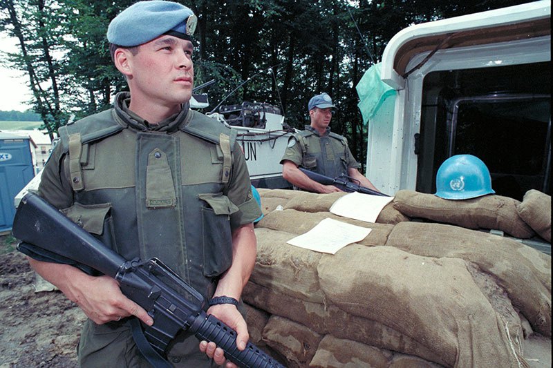 Канадські миротворці в Хорватії. 