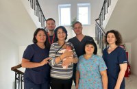 Зустрілись на фронті, закохались і стали батьками знову: захисниця у 52 роки втретє стала мамою