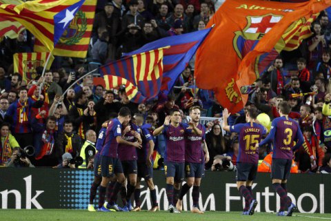 "Барселона" отгрузила "Реалу" пять мячей в чемпионате Испании (обновлено)
