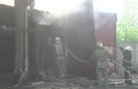 В Индустриальном районе Харькова горели склады
