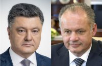 Президент Словакии призвал к немедленному прекращению огня на Донбассе