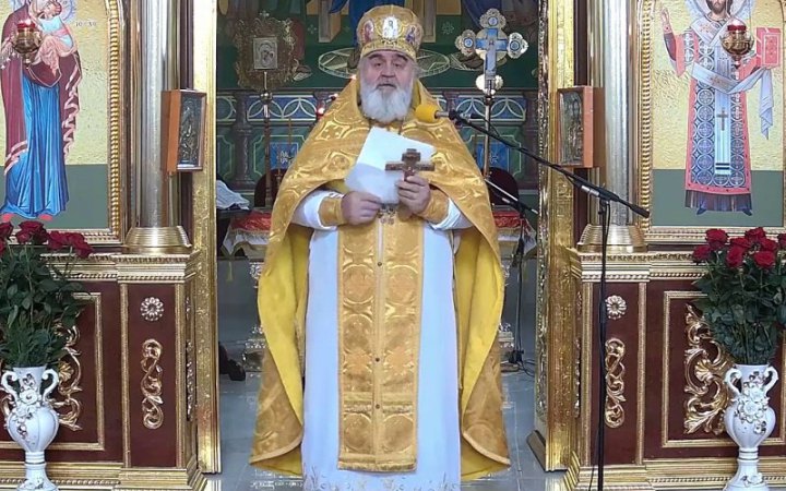 Настоятель собору УПЦ МП в Ужгороді під час проповіді заявив, що отримав повістку