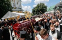 Митрополита Владимира похоронили на кладбище в Лавре 