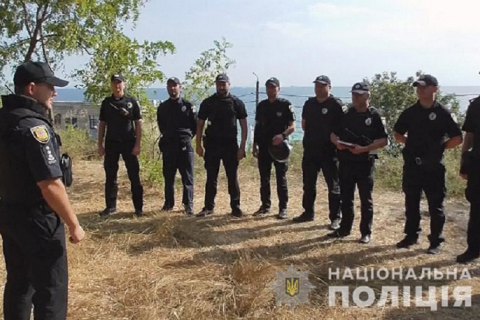 Одесские полицейские тренировались задерживать грабителей и освобождали заложника