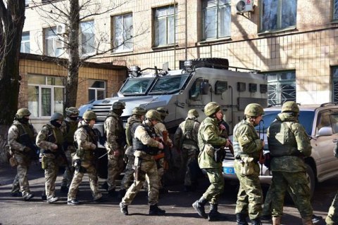 В Авдеевку прибыл спецотряд полиции КОРД