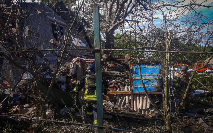 Унаслідок російської атаки на Київщині постраждали троє цивільних