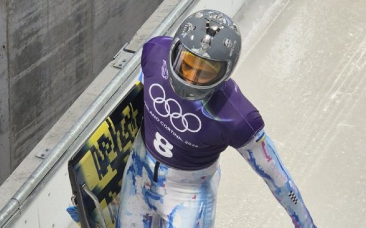 Скелетоніст Гераскевич: «Мій план – виступити в цьому шоломі на усіх тренуваннях і в змагальний день»