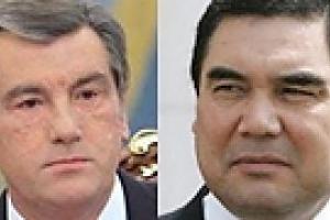 Президенты Украины и Туркменистана проведут встречу с глазу на глаз