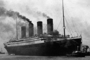 Британская газета опубликовала уникальные фото с места гибели "Титаника"