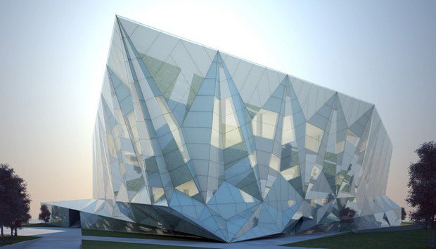 Проект библиотеки в Датонге, Китай