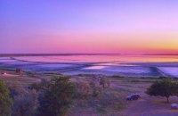 На одному з чудес України - Рожевому озері - встановили онлайн вебкамеру