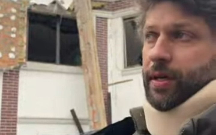 Російська ракета зруйнувала будинок капелана Марка Сергеєва