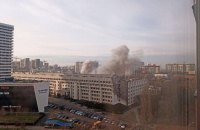 Унаслідок обстрілу Києва постраждали будівлі КНУ імені Тараса Шевченка