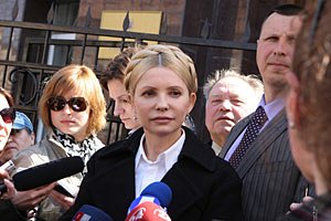 Тимошенко просится в Брюссель и Вильнюс 