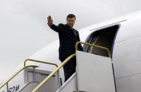 Янукович улетел в Индию до среды