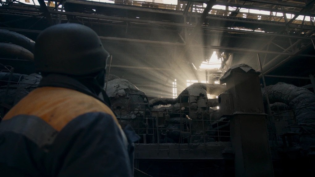 Кадр з фільму «Останній Прометей Донбасу».