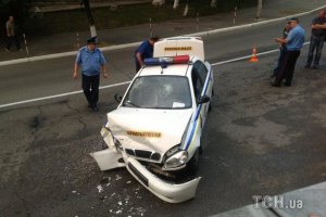 В Сумской области милиционер на служебном автомобиле сбил девушку
