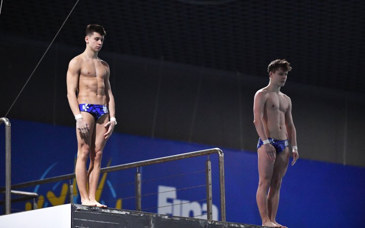 Збірна України зі стрибків у воду здобула «срібло» і «бронзу» у перший день Суперфіналу Кубка світу