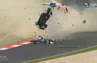 На гонке Формулы-3 произошла серьезная авария
