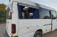 Ворожий дрон атакував маршрутку у Запорізькій області, є поранений