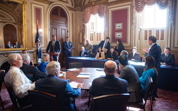 Українська делегація виступила в Сенаті США