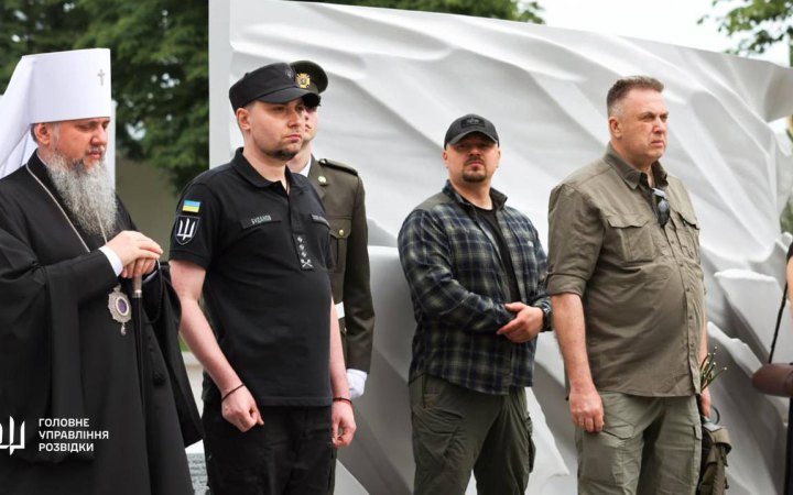 Епіфаній та Буданов відкрили у Києві перший в державі Меморіал українським розвідникам