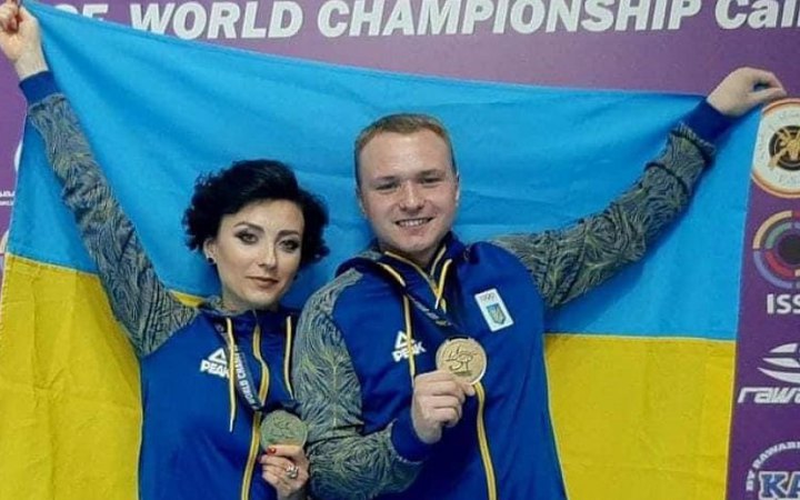 Коростильова та Городинець принесли Україні друге "золото" чемпіонату світу з кульової стрільби
