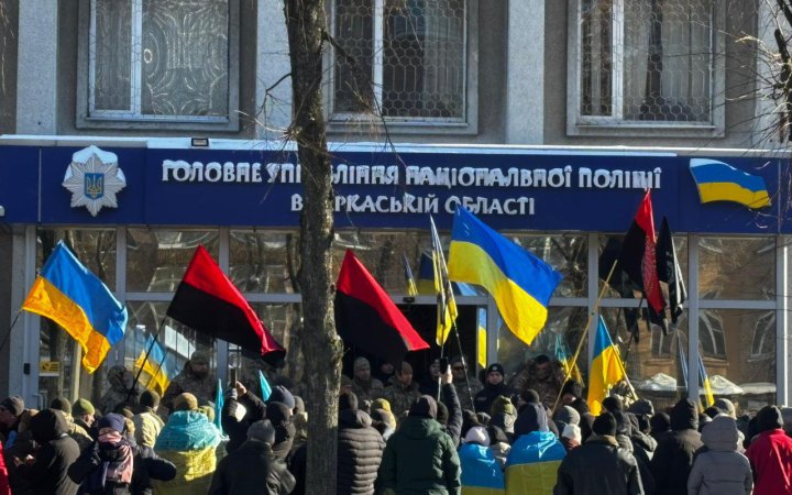 Протест ветеранів у Черкасах після загибелі побратима: три дні і три вимоги