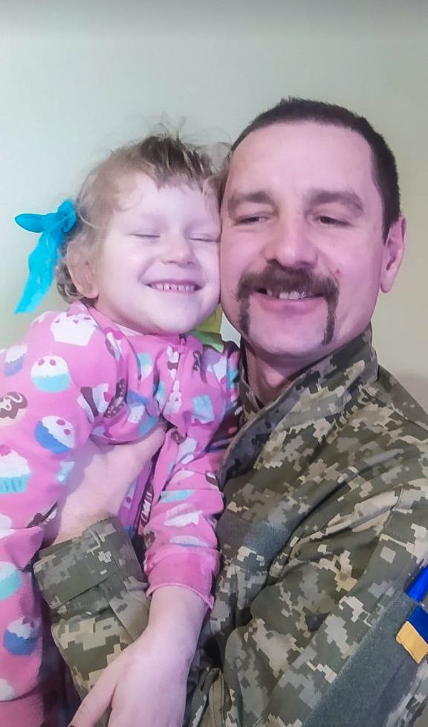 Володимир Гаврилюк з донькою