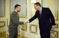 Зеленський зустрівся з новим міністром закордонних справ Польщі