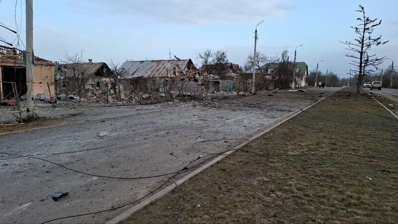 Наслідки обстрілів росіянами Донецької області