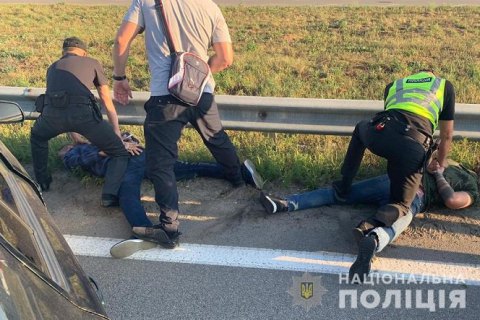 Поліція затримала трьох громадян Грузії за підозрою в пограбуванні заможної дачі під Борисполем