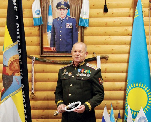 Председатель Координационного Совета русских, казачьих и славянских организаций Казахстана Юрий Захаров