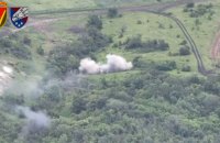 Українські артилеристи знищили мінометний розрахунок росіян