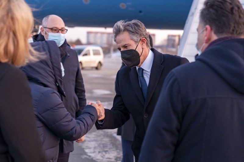 Ентоні Блінкен прибув до Києва і зустрівся з представниками посольства США